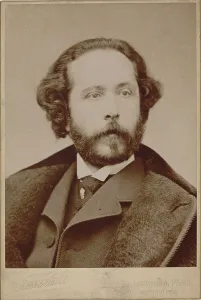 Petit Prints: Portrait of the Composer Édouard Lalo (1823-1892). Creator: Petit, Pierre (1598-1677)