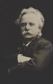 Portrait of the composer Edvard Grieg (1843-1907), 1900