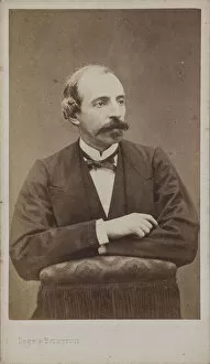 Albumin Photo Gallery: Portrait of the Composer Émile Jonas (1827-1905). Creator