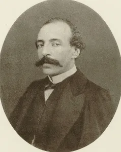 Jonas Prints: Portrait of the Composer Émile Jonas (1827-1905). Creator: Anonymous