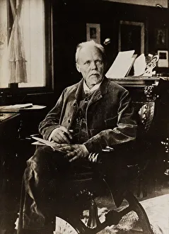 Portrait of the Composer Engelbert Humperdinck (1854-1921), Early 1920s. Creator: Anonymous
