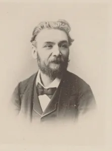 Portrait of the composer Ernest Guiraud (1837-1892), 1887