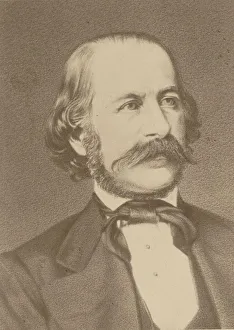 Portrait of the composer Ferdinand Gumbert (1818-1896), 1878