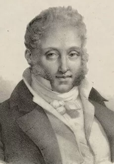 Anne Louis 1767 1824 Collection: Portrait of the composer Ferdinando Carulli (1770-1841), 1820