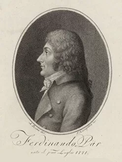 Portrait of the Composer Ferdinando Paer (1771-1839), 1810. Creator: Rosaspina, Francesco