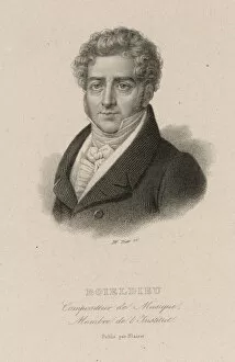 Portrait of the composer Francois-Adrien Boieldieu (1775-1834), 1845