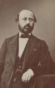 Portrait of the composer Francois Bazin (1816-1878), ca 1860