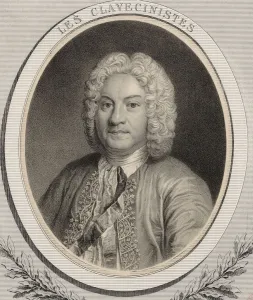 Portrait of the composer Francois Couperin (1668-1733)