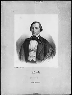 Portrait of the composer Franz Abt (1819-1885)