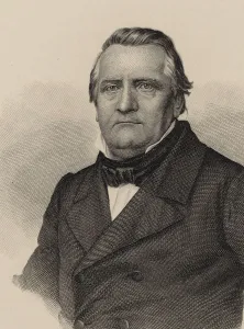Portrait of the Composer Franz Lachner (1803-1890), 1850. Creator: Riedt, Christian