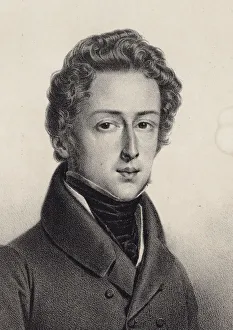 Chopin Gallery: Portrait of the composer Frederic Chopin (1810-1849), 1833