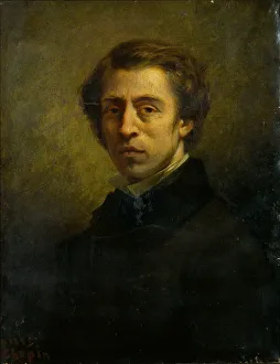 Portrait of the composer Frederic Chopin (1810-1849), 1856
