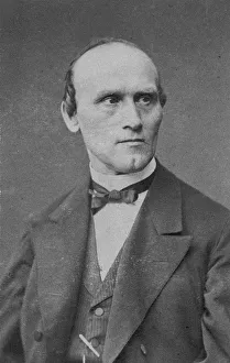 Kiel Prints: Portrait of the Composer Friedrich Kiel (1821-1885). Creator: Photo studio Schaarwachter