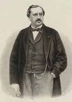 Portrait of the composer Friedrich von Flotow (1812-1883), 1880