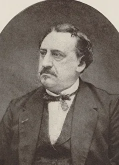 Portrait of the composer Friedrich von Flotow (1812-1883), 1880