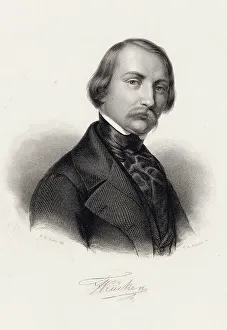 Portrait of the composer Friedrich Wilhelm Kücken (1810-1882). Creator: Schuler, Charles Auguste (1804-1859)