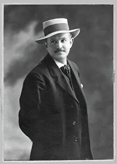 Dupont Prints: Portrait of the composer Gabriel Dupont (1878-1914), 1901. Creator: Anonymous