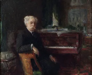 Faure Prints: Portrait of the composer Gabriel Fauré (1845-1924)