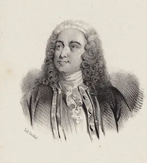 Portrait of the composer Georg Friedrich Haendel (1685-1759)