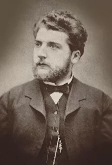 Bizet Collection: Portrait of the composer Georges Bizet (1838-1875), 1870