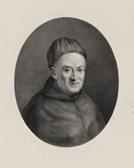 Portrait of the composer Giovanni Battista Martini (1706-1784). Creator: Anonymous