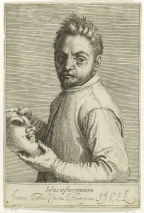 Portrait of the Composer Giovanni Gabrieli (1557-1612), c. 1599 Portrait of the Composer Giovanni Gabrieli (1557-1612), c. 1599