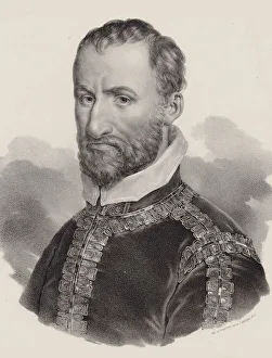 Portrait of the composer Giovanni Pierluigi da Palestrina (1526-1594), 1828. Creator: Hesse