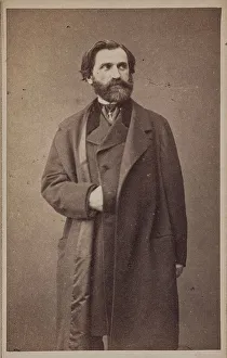 Verdi Prints: Portrait of the Composer Giuseppe Verdi (1813-1901)