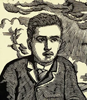 Portrait of the composer Guillaume Lekeu (1870-1894), 1921. Creator: Anonymous