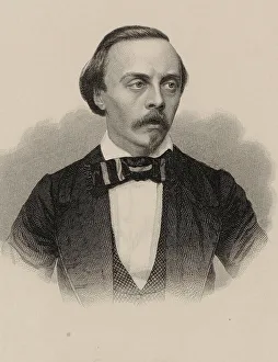 Weger Prints: Portrait of the composer Hans von Bulow (1830-1894), 1880