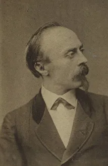 Luckhardt Prints: Portrait of the composer Hans von Bülow (1830-1894), c. 1875. Creator: Luckhardt