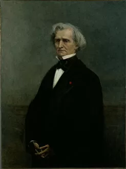 Portrait of the composer Hector Berlioz (1803-1869)
