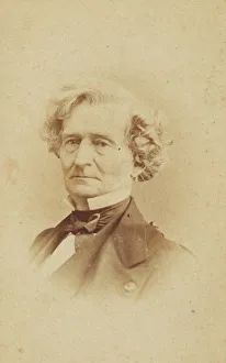 Portrait of the composer Hector Berlioz (1803-1869)