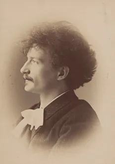 Portrait of the composer Ignacy Jan Paderewski (1860-1941), 1890