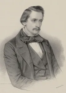 Academic Art Collection: Portrait of the composer Jakob Blumenthal (1829-1908)