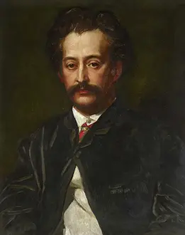 Watts Prints: Portrait of the composer Jakob Blumenthal (1829-1908)
