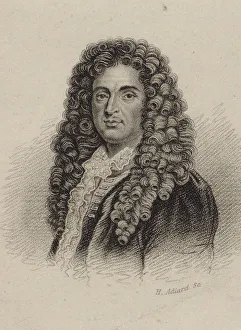 Portrait of the composer Jean-Baptiste Lully (1632-1687). Creator: Adlard, Henry