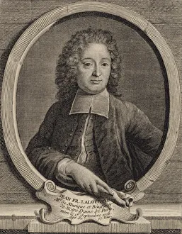 Portrait of the Composer Jean-Francois Lallouette (1651-1728). Creator: Anonymous