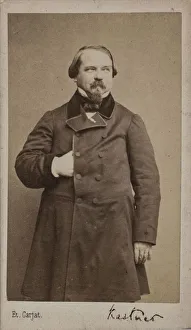 Portrait of the Composer Jean-Georges Kastner (1810-1867), 1867