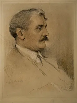 Philharmonie De Paris Prints: Portrait of the composer Jean Roger-Ducasse (1873-1954)