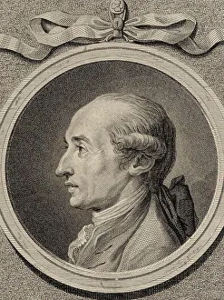 Portrait of the composer Johann Anton André (1775-1842). Creator: Berger, Daniel (1744-1824)