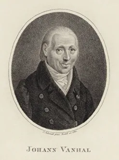 Portrait of the Composer Johann Baptist Wanhal (1739-1813), 1815. Creator: Adamek