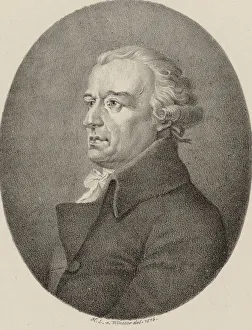 Portrait of the composer Johann Gottlieb Naumann (1741-1801), 1816. Creator: Winter