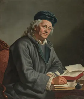 Portrait of the Composer Johann Philipp Kirnberger (1721-1783), 1780. Creator: Anonymous