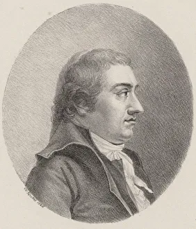 Portrait of the Composer Johann Rudolf Zumsteeg (1760-1802), 1826. Creator: Heckel