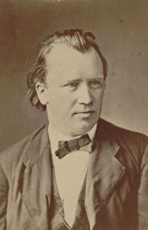 Portrait of the composer Johannes Brahms (1833-1897), 1875