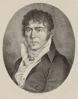 Mayr Prints: Portrait of the Composer Johannes Simon Mayr (1763-1845), 1817