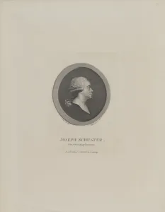 Schuster Prints: Portrait of the composer Joseph Schuster (1748-1812), 1811