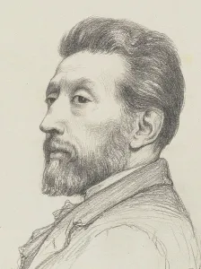 Portrait of the composer Jules-Laurent Duprato (1827-1892), 1880. Creator: Boulanger, Gustave Clarence Rodolphe (1824-1888)
