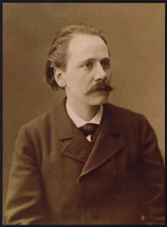 Portrait of the Composer Jules Massenet (1842-1912), 1890s. Creator: Anonymous